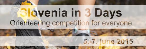 Slovenia in 3 Days vabilo slika